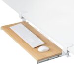 VIVO Large Keyboard Tray Under Desk Pull Out with Extra Sturdy C Clamp Mount System, 27 (33 Including Clamps) x 11 Inch Slide-Out Platform Computer Drawer for Typing, Black, MOUNT-KB05E | Keyboard Tray for Typing, Slide Out Platform, Extra Sturdy C-Clamp Mount System, Computer Drawer, Black Frame - Image 6