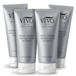 Vivo Per Lei Facial Peeling Gel - Exfoliates Dead Skin - Gentle - 4.05 Oz | Exfoliating Gel for Rough, Dry, Sensitive or Mature Skin - Face Peel with Dead Sea Minerals - Non Abrasive - Image 2