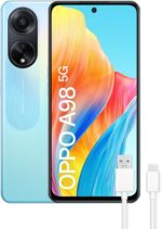 Oppo A98 (5G) Dual-Sim 256GB ROM + 8GB RAM (GSM Only | No CDMA) Factory Unlocked 5G Smartphone (Cool Black) - International Version