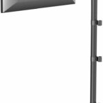 VIVO Single 13 to 38 inch Ultrawide Monitor Arm Desk Mount, Regular Screens up to 32 inches, 22 lbs capacity, Fully Adjustable Stand with C-Clamp and Grommet Base, Black, STAND-V001