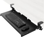 VIVO Large Keyboard Tray Under Desk Pull Out with Extra Sturdy C Clamp Mount System, 27 (33 Including Clamps) x 11 Inch Slide-Out Platform Computer Drawer for Typing, Black, MOUNT-KB05E | Keyboard Tray for Typing, Slide Out Platform, Extra Sturdy C-Clamp Mount System, Computer Drawer, Black Frame - Image 7