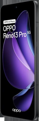 OPPO Reno13 Pro Dual-SIM 512GB ROM + 12GB RAM (GSM Only | No CDMA) Factory Unlocked 5G Smartphone (Graphite Grey) - International Version - Image 3